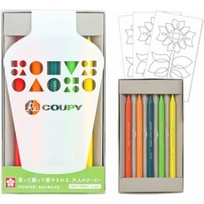 SAKURA Re:COUPY 彩色蠟筆 5色組, 1個, ＜ＰＯＷＥＲ＞ FY5RE-E