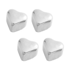 OW 스텐얼음 세트 안녹는 4개입 메탈 하트 반영구 아이스큐브, 1개