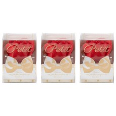 petit RE 832673 큐프라(Q-FLA) 비누 플라워 입욕제 1륜 레드 3개 세트 장미 로즈