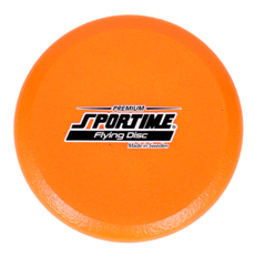 스포타임 프리미엄 폼볼 플라잉디스크 낱개 (색상선택) 원반던지기 말랑 푹신, 네온주황