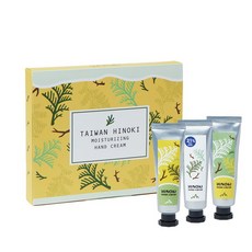 【檜山坊】檜木抗菌滋潤護手霜禮盒（三件組）, 1個