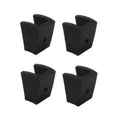 4개/세트 공압 공구 벽걸이 홀더 3D 프린팅 에어 툴 브래킷 (차고/작업장 보관 정리용), 03 1 set, 02 black