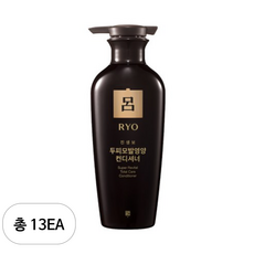 려 진생보 두피모발영양 컨디셔너, 400ml, 13개