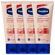 바세린 핸드크림 60ml 4개 대용량 고보습 핸드로션