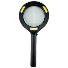 COB高亮度3倍放大鏡燈，手持帶燈放大鏡，超薄卡片式設計，現貨供應, 放大鏡燈
