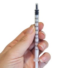 앵무새 이유식 주사기 1ml 아기새 핸드피딩, 1개