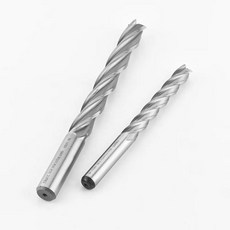 텅스텐 목공용 엔드 밀 고정밀 D1-25mm 2 3 4 플루트 HSS 금속 커터 코발트 치아 알루미늄 밀링 도구 키 시터 라우터 비트, 04 5X6X35X70