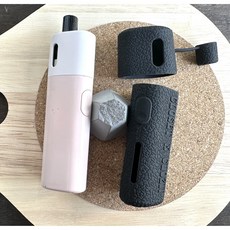 레더크레프트 아보카도베이비 전용 실리콘케이스 위생캡덮개 포함, 1개, 블랙