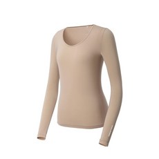 챌린저 여성 냉감 UV 차단 라운드넥 베이스레이어 스킨