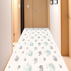 리빙코디 아동용 다용도 발코니 놀이방매트, 고래꿈