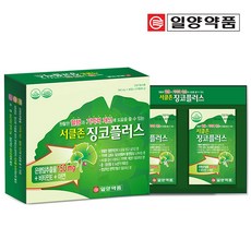 일양약품 기억력 서클존 징코플러스 360정 12개월 쇼핑백 선물세트, 단품, 단품