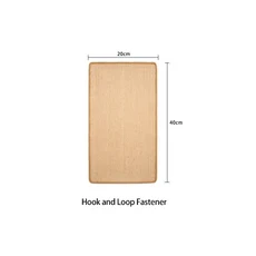 소파 고양이 스크래치 가드 매트 후크 및 루프 패스너 스크레이퍼 나무 사이잘 보호대, 01 China Mainland, 03 40x20cm