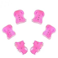 兒童輪滑護具防護套裝，全套滑板溜冰鞋裝備，防摔保護，多色可選, 蝴蝶護膝黑色,（6-14歲）, 1個