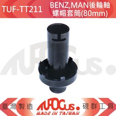 TUFOCUS TUF-TT211 BENZ MAN 後輪軸帽套筒, 1個