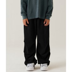 매장정품 무신사스탠다드 MUSINSA STANDARD KIDS 파라슈트 스웨트 팬츠 [블랙] MKEPKXK05-BK 528130