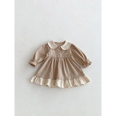 四口甜 女童娃娃領公主洋裝