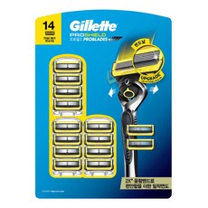 질레트 독일 프로쉴드 퓨전 면도날 14개 코스트코, 14개입, 1개