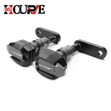 오토바이 낙하 방지 프레임 슬라이더 페어링 가드 충돌 방지 패드 보호대 NC750X NC750S NC 750X 750S NC, 08 NC750X Titanium