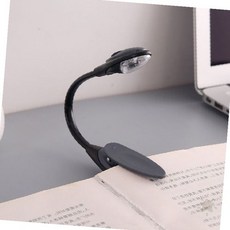 독서 조명 클립 부착형 휴대 가능 조명 기구 책상 침대 야간 독서용 집게 고정, 상세페이지 참조