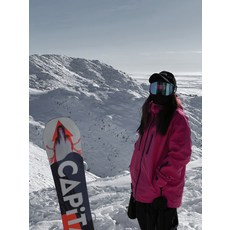 커플 보드복 상의 방수 방풍 기능 플리스 안감 적용 오버사이즈 핏 스노우보드복 겨울용 스키점프수트 빅사이즈 남성용 스키복 자켓