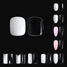 국내산 패디 네일 리필팁 연장팁 인조발톱 50개입, 1개, 패디 네추럴 50p 6호