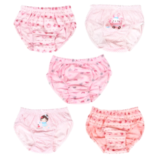 캐릭토피아 오마샤리프 여아용 러블리데이 삼각팬티 5p