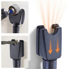 가정용 진공청소기에 결합하는 목공 집진기, 1개