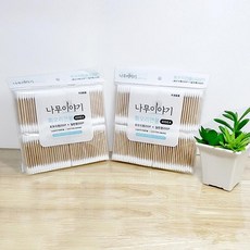 나무이야기 회오리형200P+일반형200P면봉 혼합(400ea) (8482513)