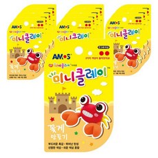 아모스 미니클레이 꽃게 만들기 12p, 혼합 색상, 1개