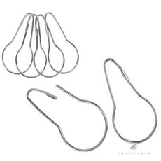 세모하나 다목적 배모양 후크 커텐핀