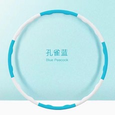 無品牌 呼啦圈, 1個, 兒童款6節孔雀藍,呼啦圈