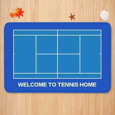 미끄럼 방지 테니스 코트 문짝 매트 카펫 욕실 주방 발코니 거실, 5.104, B.50x80cm, 1개