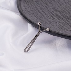 바지옷핀 허리핏 바지 조절 무손상 고정 옷핀 브로치, 10개, 블랙