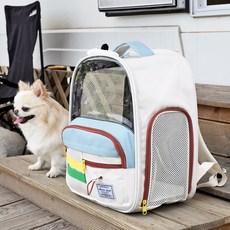 퍼피허그 Pet Carry 강아지 백팩 산책가방 이동 가방 고양이 애견 캐리어 기내용 컨넬 배낭, 단품, 1개