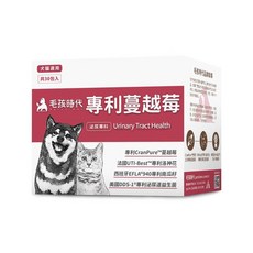 毛孩時代 專利蔓越莓 泌尿道保健粉 30入, 30個, 泌尿健康, 2g