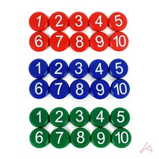 단비가 숫자 자석 교구 돌선물, 파랑