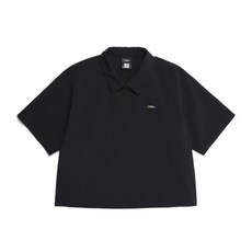 내셔널지오그래픽 N252WTS141 여성 아델리 경량 우븐 스트레치 카라형 티셔츠 VKE376 XXE189