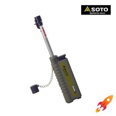SOTO 슬라이드 가스토치 ST-480, 1개, 육군녹색