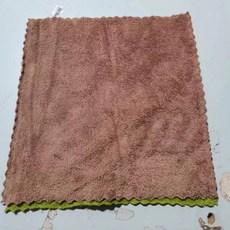 臺灣出貨 高密珊瑚絨毛巾吸水加厚兒童幼兒園擦小方巾棉多色方巾抹布批髮, 深咖,25*25cm, 1個