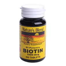 Nature's Blend 維生素錠 1000mcg, 1個, 100 件