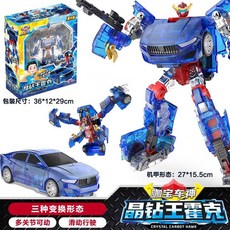 台灣熱賣 正版咖寶車神之晶獸戰隊晶鉆王霍克變形機器人卡玩具金剛, 1個, 經典版晶鉆王霍克HCC006