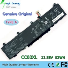 HP EliteBook 830 G7 G8 L78555-005 등을 위한 CC03XL 11.55V 5356Wh 노트북 배터리, 01 TYPE-A 11.55V 53Wh, 01 China Mainland