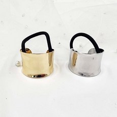 포니테일 머리끈 헤어끈 (WFFUN5C), 골드