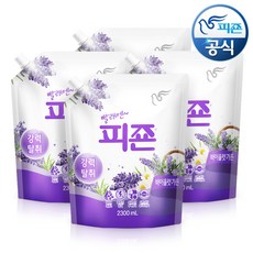 피죤 바이올렛 가든 섬유유연제 본품, 2.3L, 4개