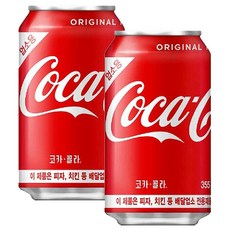 코카콜라 355ml 24캔 탄산 환타 음료수 사이다, 24개