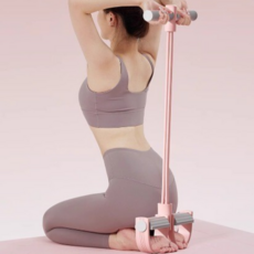 제이와이 힐링스포츠 전신 로잉밴드 스트레칭 튜빙 요가 복부운동 밴드, 1개, 보라색