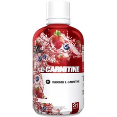 EVLUTIONNUTRITION L-肉鹼 莓果, 1個, 465ml