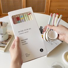 세리믹 젓가락세트 5종 세트 컬러 성인용 젓가락, 1개