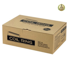 카피어랜드 3:1 스틸코일 제본와이어링 92개입, 18mm, 흰색, 3세트