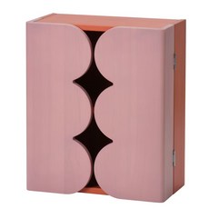 IKEA OMMJANGE 雙門壁掛收納櫃 附2門板1層板 儲物箱, 粉紅色 橘色, 1件